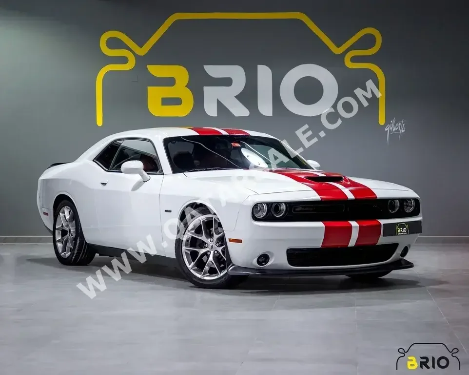 Dodge  Challenger  R/T  2019  Automatic  69,000 Km  8 Cylinder  Rear Wheel Drive (RWD)  Coupe / Sport  White  With Warranty