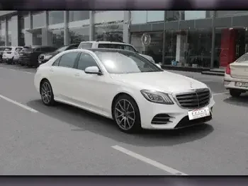 Mercedes-Benz  S-Class  450  2019  Automatic  53,500 Km  6 Cylinder  Rear Wheel Drive (RWD)  Sedan  White  With Warranty