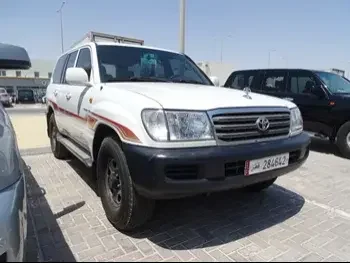 Toyota  Land Cruiser  GX  2004  Automatic  271,000 Km  6 Cylinder  Four Wheel Drive (4WD)  SUV  White  With Warranty