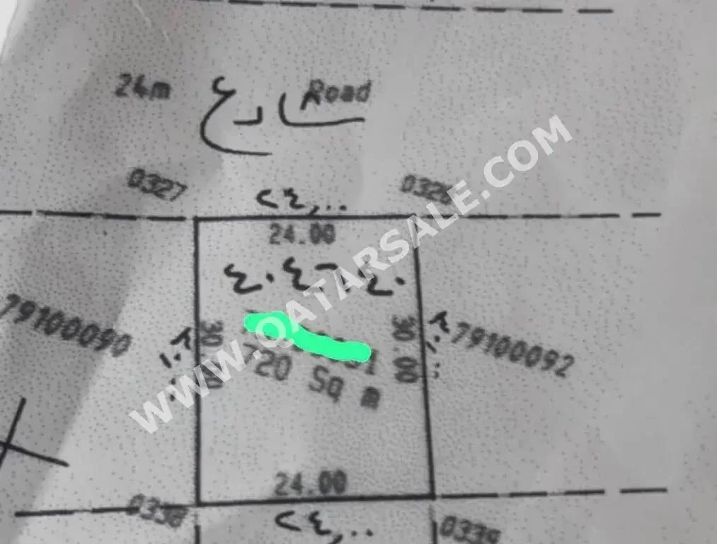 Lands For Sale in Al Shamal  - Abo Dhalouf  -Area Size 720 Square Meter
