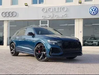 Audi  RSQ8  2021  Automatic  24,000 Km  8 Cylinder  All Wheel Drive (AWD)  SUV  Blue  With Warranty