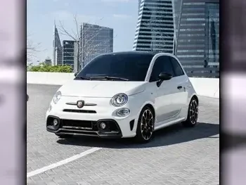 Fiat  595  Abarth  2020  Automatic  30,000 Km  4 Cylinder  Front Wheel Drive (FWD)  Hatchback  White  With Warranty