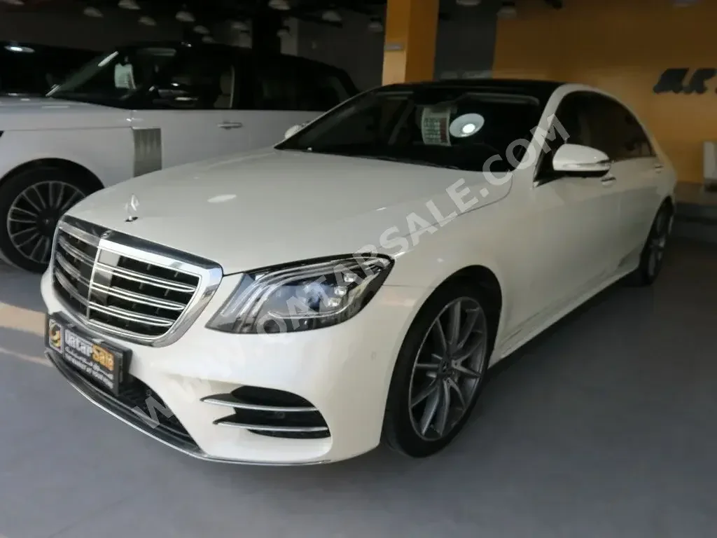 Mercedes-Benz  S-Class  450  2019  Automatic  40,875 Km  6 Cylinder  Rear Wheel Drive (RWD)  Sedan  White  With Warranty