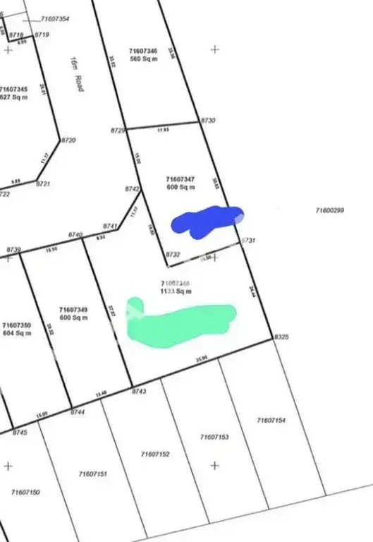 اراضي للبيع في أم صلال  - أم العمد  -المساحة 1,733 متر مربع
