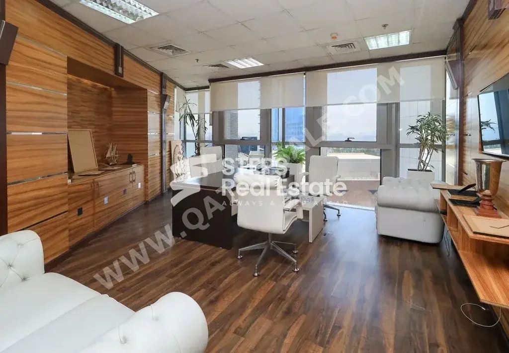 مكاتب تجارية - مفروشة بالكامل  - الدوحة  - الخليج الغربي