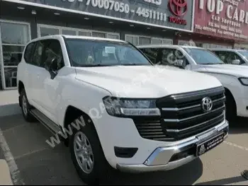 Toyota  Land Cruiser  GX  2023  Automatic  10,000 Km  6 Cylinder  Four Wheel Drive (4WD)  SUV  White  With Warranty