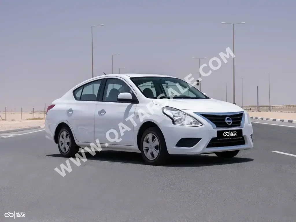 Nissan  Sunny  2018  Automatic  164,000 Km  4 Cylinder  Front Wheel Drive (FWD)  Sedan  White