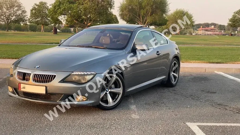 BMW  6-Series  650i  2008  Automatic  122,000 Km  8 Cylinder  Rear Wheel Drive (RWD)  Coupe / Sport  Light Gray