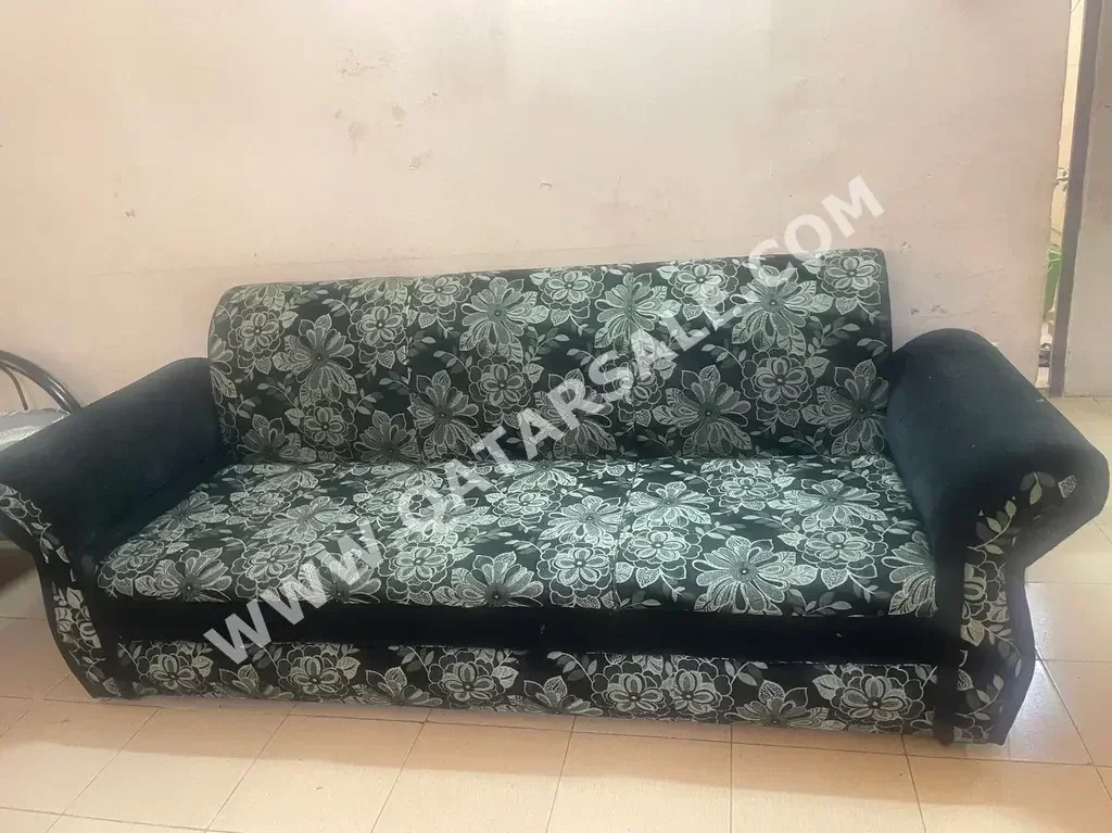 Sofas, Couches & Chairs 3-Seat Sofa  - Black