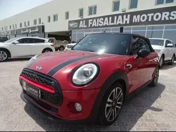 Mini  Cooper  S  2016  Automatic  98,000 Km  4 Cylinder  Front Wheel Drive (FWD)  Hatchback  Red  With Warranty