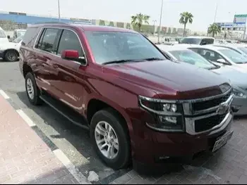 Chevrolet  Tahoe  2018  Automatic  78,000 Km  8 Cylinder  Four Wheel Drive (4WD)  SUV  Maroon  With Warranty