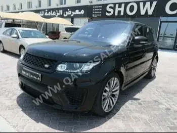 Land Rover  Range Rover  Sport SVR  2016  Automatic  89,000 Km  8 Cylinder  Four Wheel Drive (4WD)  SUV  Black  With Warranty