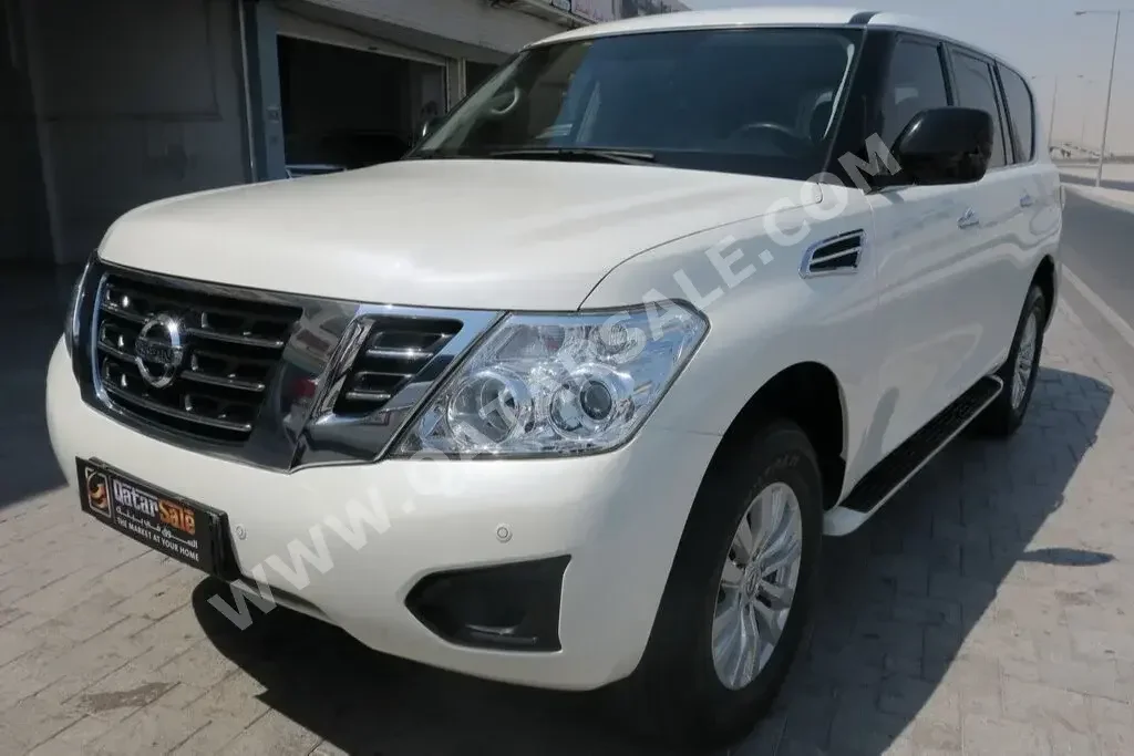 Nissan  Patrol  SE  2019  Automatic  153,000 Km  6 Cylinder  Four Wheel Drive (4WD)  SUV  White  With Warranty