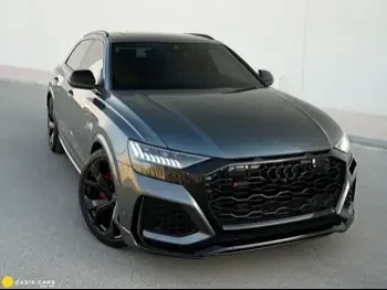 Audi  RSQ8  2021  Automatic  47,000 Km  8 Cylinder  All Wheel Drive (AWD)  SUV  Gray  With Warranty