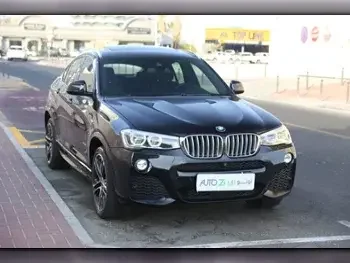 BMW  X-Series  X4  2017  Automatic  100,000 Km  4 Cylinder  Four Wheel Drive (4WD)  SUV  Black  With Warranty