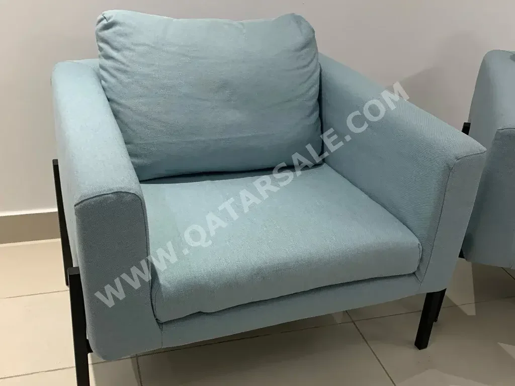 Sofas, Couches & Chairs IKEA  Sofa Set  - Fabric  - Turquoise