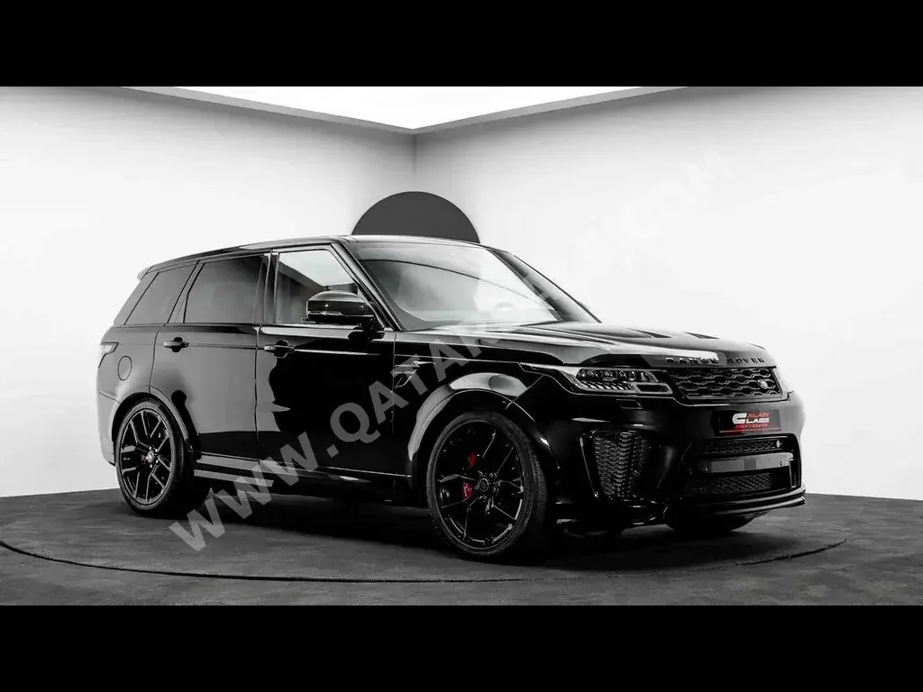 Land Rover  Range Rover  Sport SVR  2022  Automatic  13,741 Km  8 Cylinder  Four Wheel Drive (4WD)  SUV  Black  With Warranty