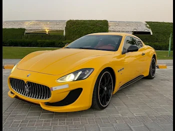 Maserati  GranTurismo  MC Sport Line  2015  Automatic  84,000 Km  8 Cylinder  Rear Wheel Drive (RWD)  Coupe / Sport  Yellow