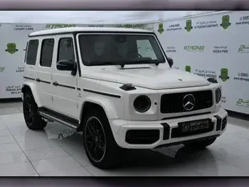 Mercedes-Benz  G-Class  63 AMG  2020  Automatic  37,000 Km  8 Cylinder  Four Wheel Drive (4WD)  SUV  White  With Warranty