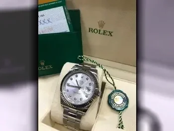 Watches - Rolex  - Quartz Watch  - Silver  - Unisex Watches