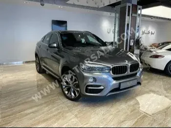 BMW  X-Series  X6  2018  Automatic  75,000 Km  6 Cylinder  Four Wheel Drive (4WD)  SUV  Gray  With Warranty