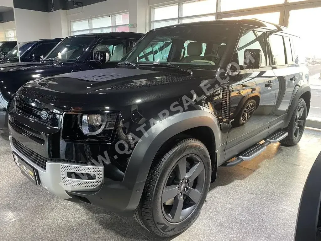 Land Rover  Defender  110 HSE  2023  Automatic  0 Km  6 Cylinder  Four Wheel Drive (4WD)  SUV  Black  With Warranty
