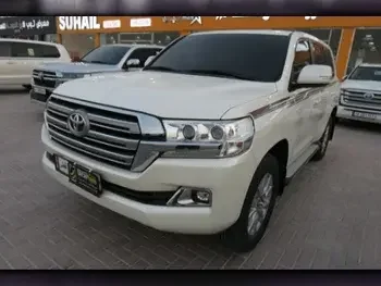Toyota  Land Cruiser  GXR  2021  Automatic  50,000 Km  6 Cylinder  Four Wheel Drive (4WD)  SUV  White  With Warranty