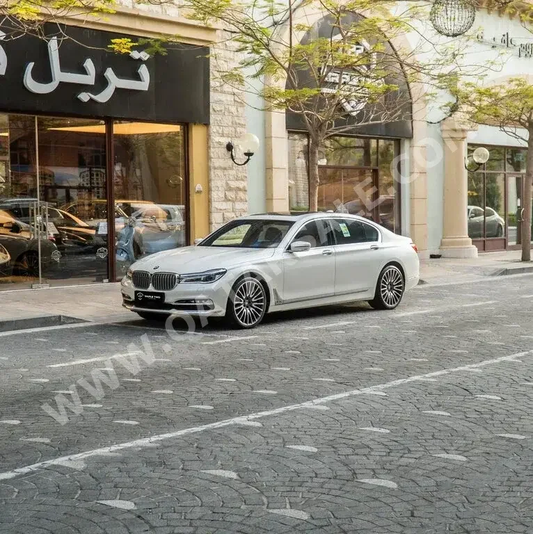 BMW  7-Series  750 Li  2018  Automatic  21,000 Km  8 Cylinder  Rear Wheel Drive (RWD)  Sedan  White  With Warranty