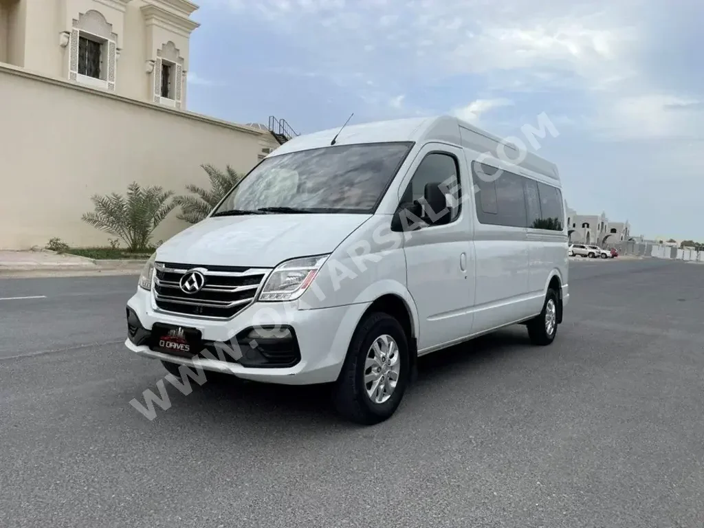 Maxus  V80  2019  Manual  128,100 Km  4 Cylinder  Front Wheel Drive (FWD)  Van / Bus  White  With Warranty
