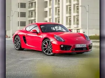 Porsche  Cayman  S  2015  Automatic  69,000 Km  6 Cylinder  Rear Wheel Drive (RWD)  Coupe / Sport  Red  With Warranty