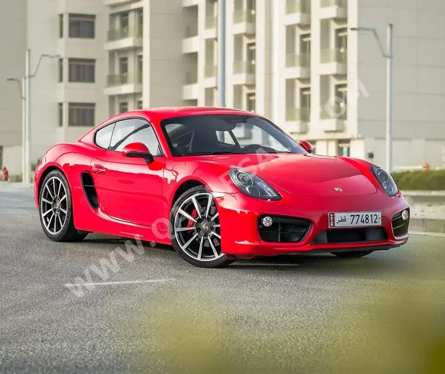 Porsche  Cayman  S  2015  Automatic  69,000 Km  6 Cylinder  Rear Wheel Drive (RWD)  Coupe / Sport  Red  With Warranty
