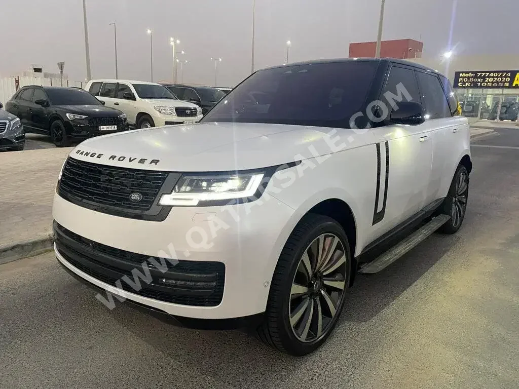 Land Rover  Range Rover  Vogue  Autobiography  2023  Automatic  3,000 Km  8 Cylinder  Four Wheel Drive (4WD)  SUV  White  With Warranty