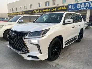  Lexus  LX  570 S Black Edition  2019  Automatic  134,000 Km  8 Cylinder  Four Wheel Drive (4WD)  SUV  White  With Warranty