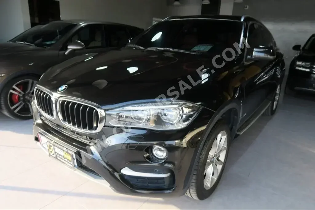 BMW  X-Series  X6  2017  Automatic  101,000 Km  6 Cylinder  Four Wheel Drive (4WD)  SUV  Black  With Warranty
