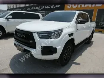 Toyota  Hilux  GR Sport  2023  Automatic  5,000 Km  6 Cylinder  Four Wheel Drive (4WD)  Pick Up  White  With Warranty