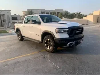 Dodge  Ram  Rebel  2022  Automatic  500 Km  8 Cylinder  Four Wheel Drive (4WD)  Pick Up  White  With Warranty