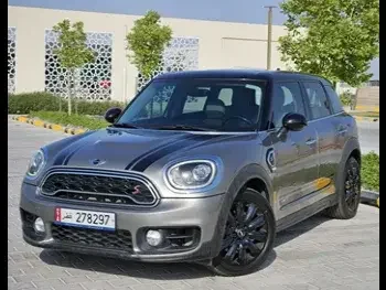 Mini  Cooper  CountryMan  S  2018  Automatic  53,000 Km  4 Cylinder  Front Wheel Drive (FWD)  Sedan  Gray  With Warranty