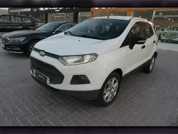 Ford  Eco Sport  2015  Automatic  148,000 Km  4 Cylinder  Front Wheel Drive (FWD)  SUV  White  With Warranty