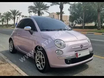 Fiat  500  2014  Automatic  144,500 Km  4 Cylinder  Front Wheel Drive (FWD)  Hatchback  Pink