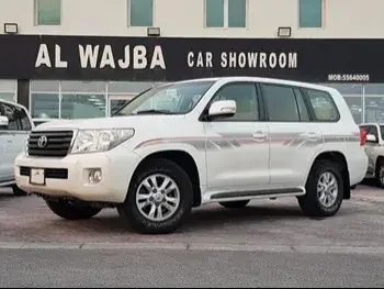 Toyota  Land Cruiser  GX  2012  Automatic  200,000 Km  6 Cylinder  Four Wheel Drive (4WD)  SUV  White  With Warranty