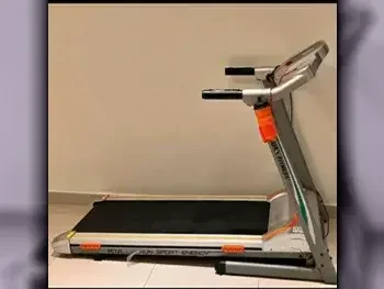 Gym Equipment Machines - Treadmill  - Gray  - Euro Fitness  2022  150 CM  70 CM  8 Kg