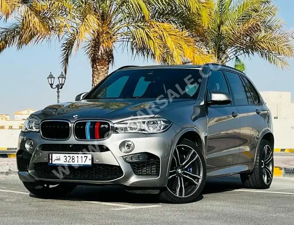 BMW  X-Series  X5 M  2016  Automatic  42,000 Km  8 Cylinder  Four Wheel Drive (4WD)  SUV  Gray  With Warranty