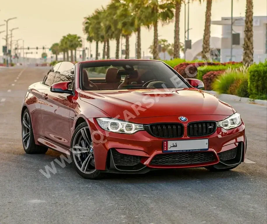 BMW  M-Series  4  2015  Automatic  49,000 Km  6 Cylinder  Rear Wheel Drive (RWD)  Convertible  Red  With Warranty