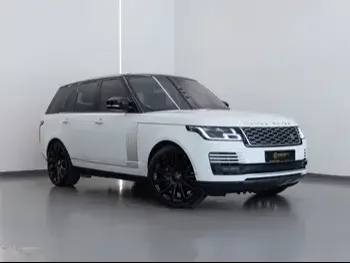 Land Rover  Range Rover  Vogue Super charged  2019  Automatic  44,000 Km  6 Cylinder  Four Wheel Drive (4WD)  SUV  White  With Warranty