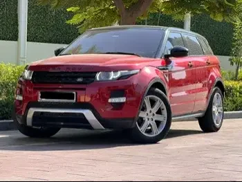 Land Rover  Evoque  2014  Automatic  125,000 Km  4 Cylinder  Four Wheel Drive (4WD)  SUV  Red  With Warranty