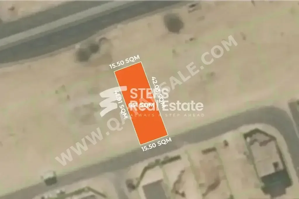 اراضي للبيع في الشمال  - الرويس  -المساحة 651 متر مربع