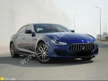 Maserati  Ghibli  S  2019  Automatic  34,500 Km  6 Cylinder  Rear Wheel Drive (RWD)  Sedan  Blue