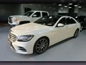 Mercedes-Benz  S-Class  450  2019  Automatic  41,000 Km  6 Cylinder  Rear Wheel Drive (RWD)  Sedan  White  With Warranty