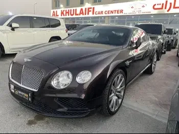 Bentley  GT  V8  2016  Automatic  65,000 Km  8 Cylinder  All Wheel Drive (AWD)  Coupe / Sport  Brown  With Warranty