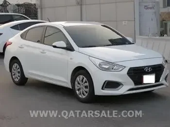 Hyundai  Accent  Sedan  White  2019